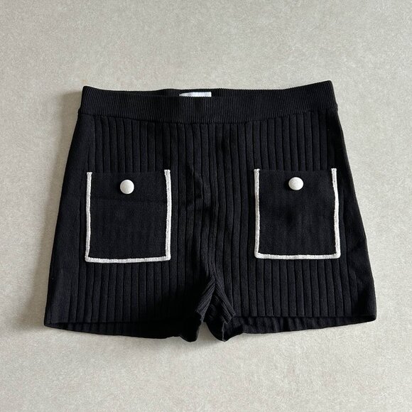 Iris Apfel x H&M Ribbed Knit Shorts - Picture 2 of 5